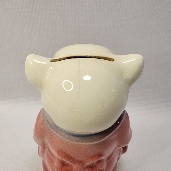 1942 Antique Standing Piggy Bank - Picture 12 of 12